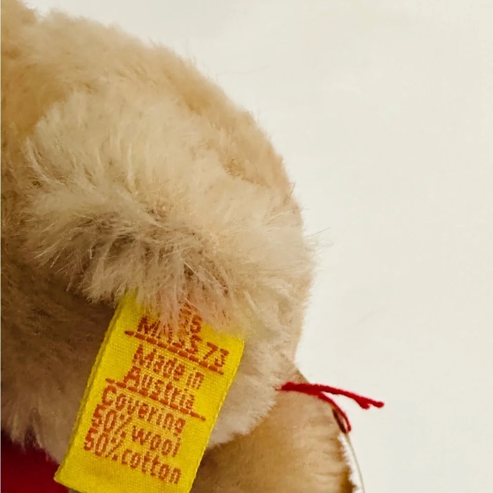 Steiff Original JointedTeddy Bear 0201/26 Austria  Signed By Otto Hans Steiff